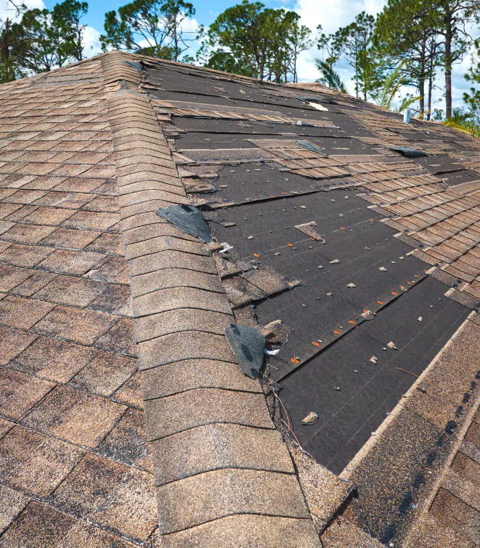 tab roof storm damage repair